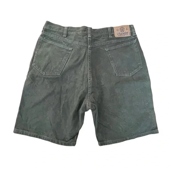 Wrangler Authentic Jeans Garment-Dyed Denim Shorts – Made in USA – Size 36 - Picture 2 of 11